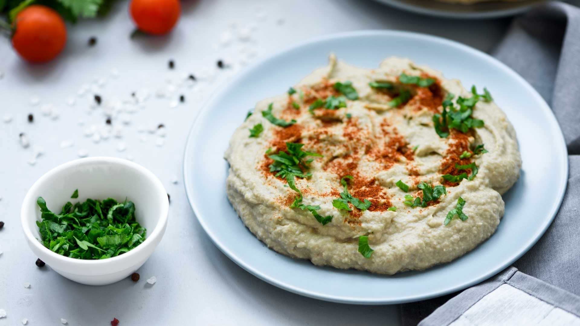 Fat Free Eggplant Dip Muneeza Ahmed