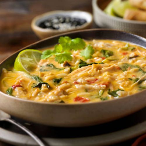 Thai Coconut Noodle Soup | Muneeza Ahmed
