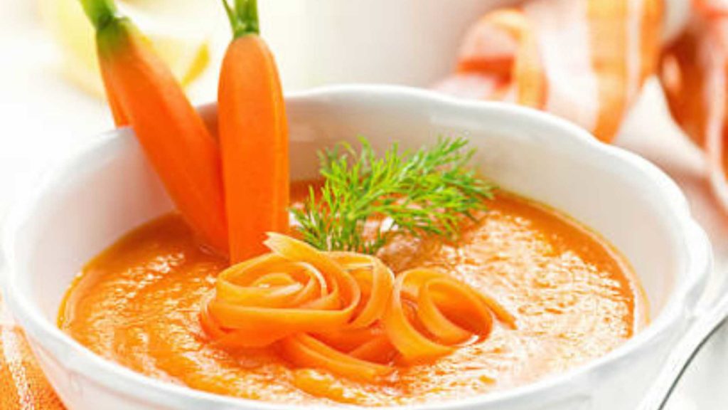 This creamy roasted carrot soup revitalizes you as its warmth permeates through your body. The sweet taste of roasted carrots conjures up the sense of spring being just around the corner.