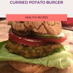 I am excited to bring you a new twist on the traditional burger…my curried potato burger. This flavorful burger is loaded with flavor and healing properties.