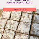 I have come up with a fat-free vegan marshmallow recipe that even my children love. You can feel guilt-free about this indulgent dessert.
