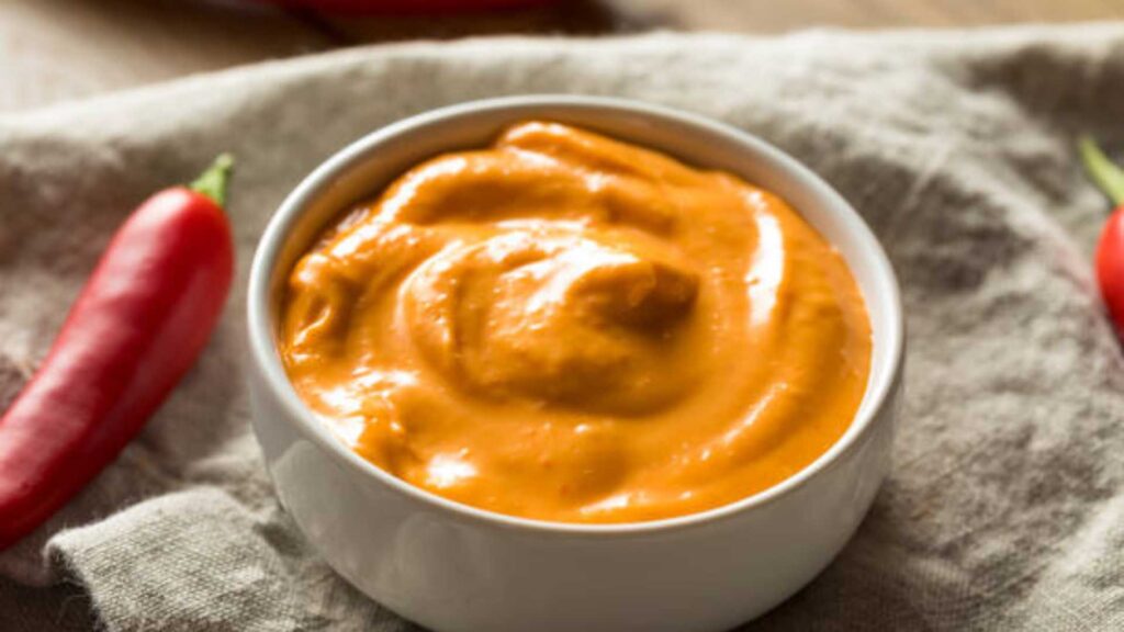 This hot buffalo wing sauce is a healthier version of Franks’ Red Hot Buffalo Sauce.