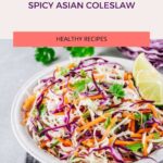 Spicy Asian coleslaw is a super simple recipe that can create a quick meal for almost any occasion. But the best part about spicy Asian coleslaw…the incredible amount of healing foods - it’s packed with nutrition!