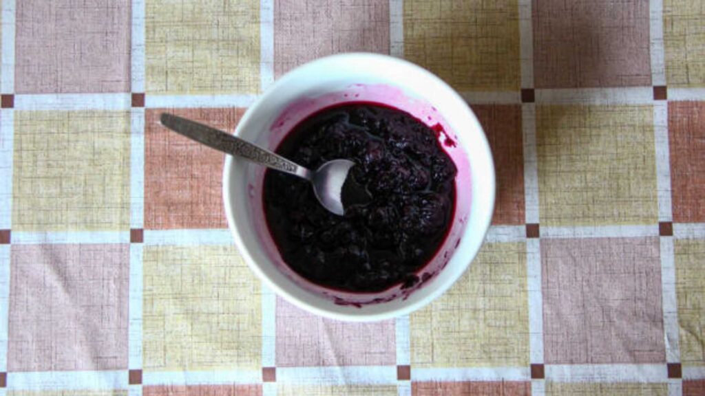 Wild Blueberry Compote