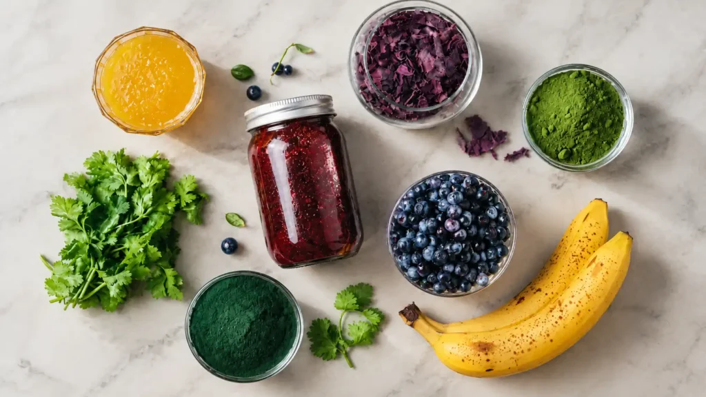 Heavy Metal Detox Smoothie, make it work for you