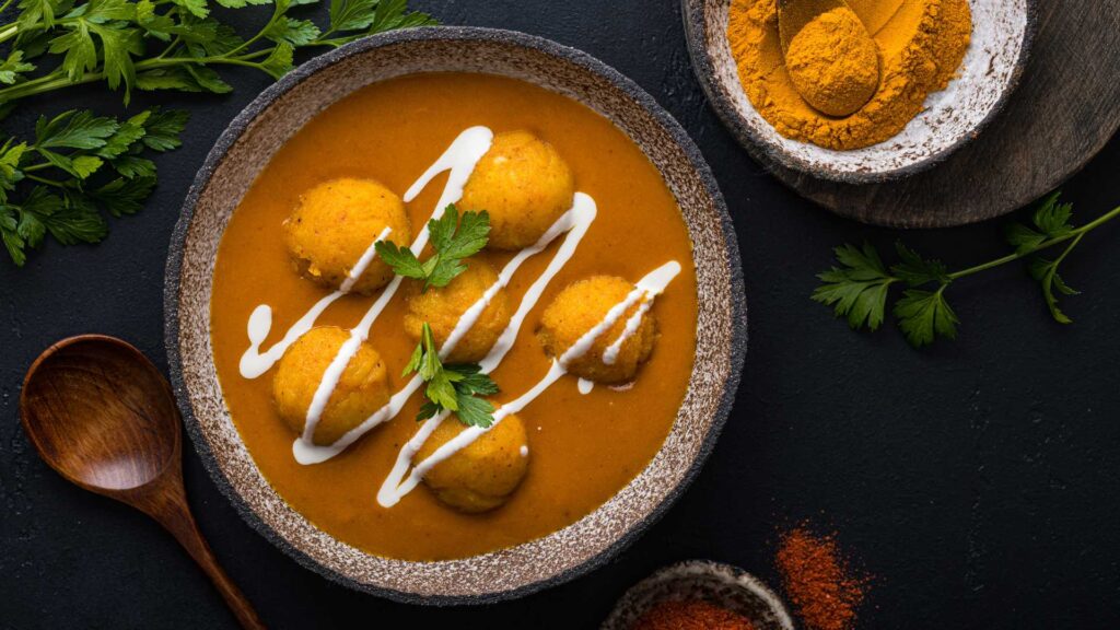 Plant-based Creamy Malai Kofta