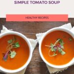 simple tomato soup pin image