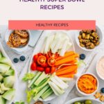 Healthy Super Bowl Recipes Pin image