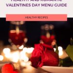 Healthy and Romantic Valentines Day Menu Guide pinterest pin