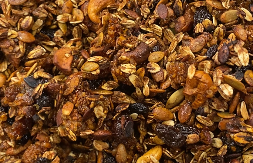 Homemade Oil-Free Gluten-Free Granola Featured Image