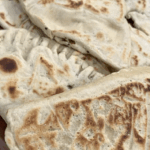Turkish gozleme: GF spinach and potato wraps recipe image
