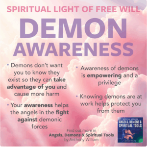 Spiritual light of free will demon awareness screenshot