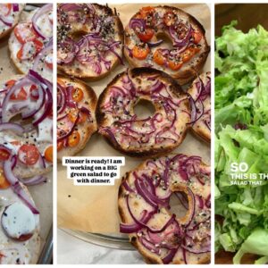 pizza bagel recipe feature image