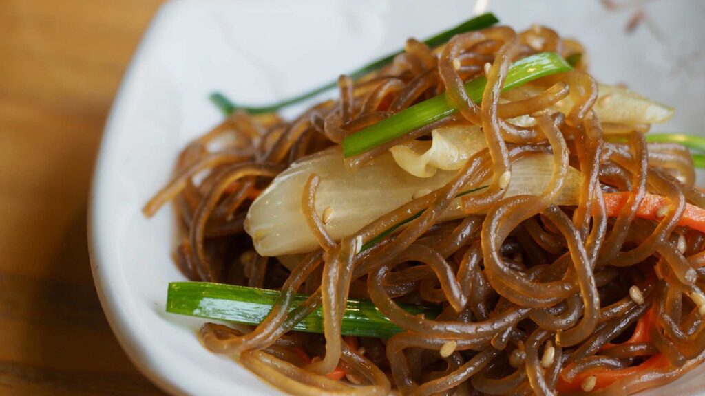 Plant-based Mie Goreng Indonesian Noodle Stir Fry