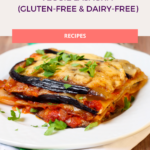 Veggie Lasagna (Gluten-free & Dairy-free) pinterest pin