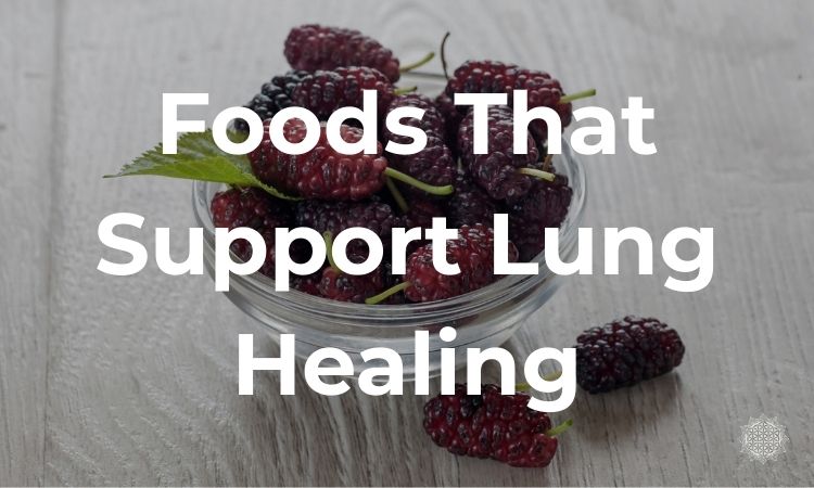 Foods that support lung healing with asthma