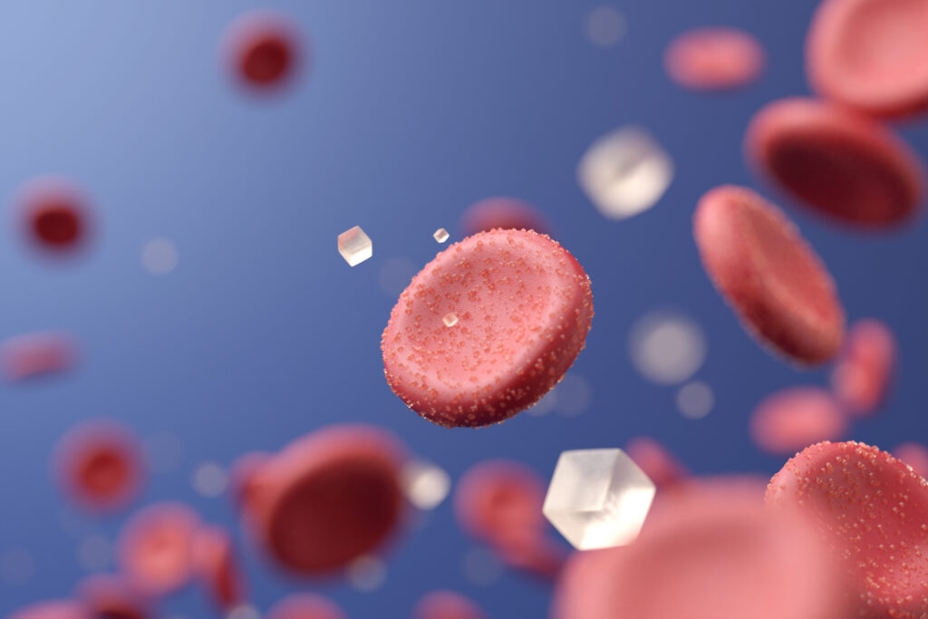 blood sugar and diabetes rendering