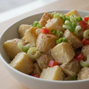 Summer Potato Salad in a bowl