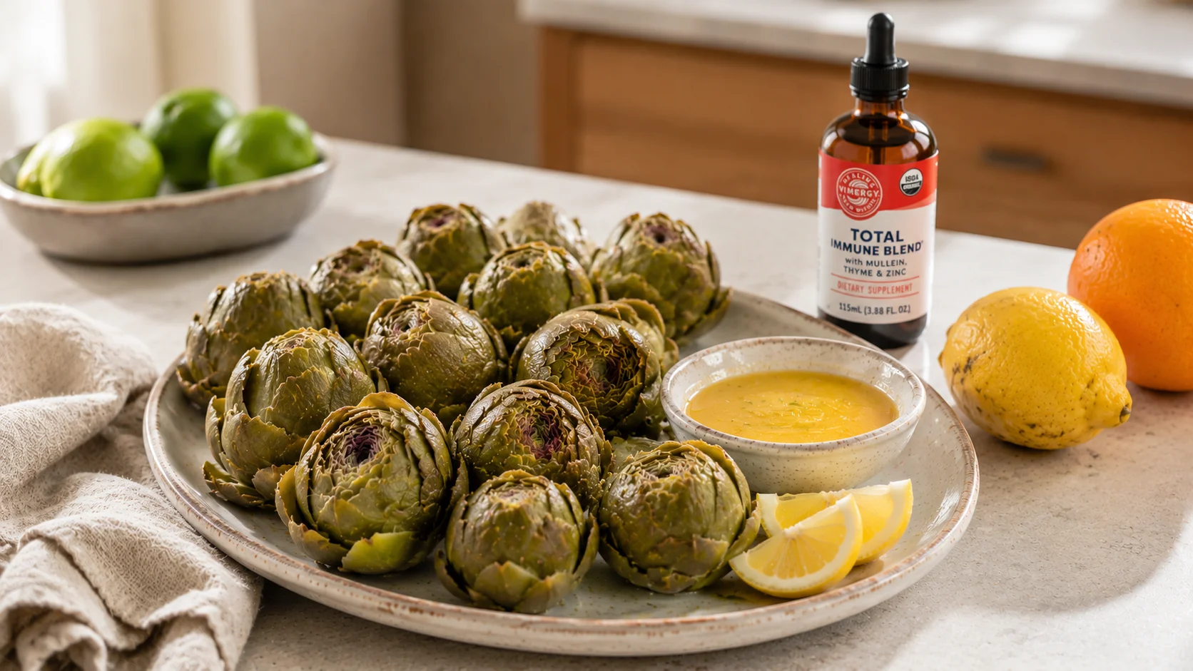 Lemon Artichokes Recipe