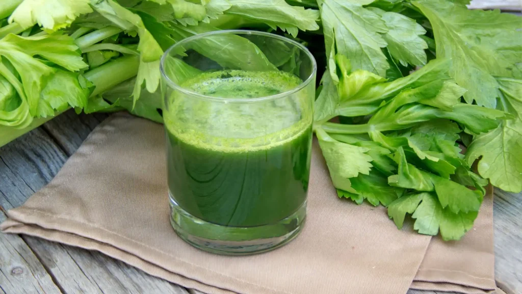 When it's time to cleanse you start with celery juice