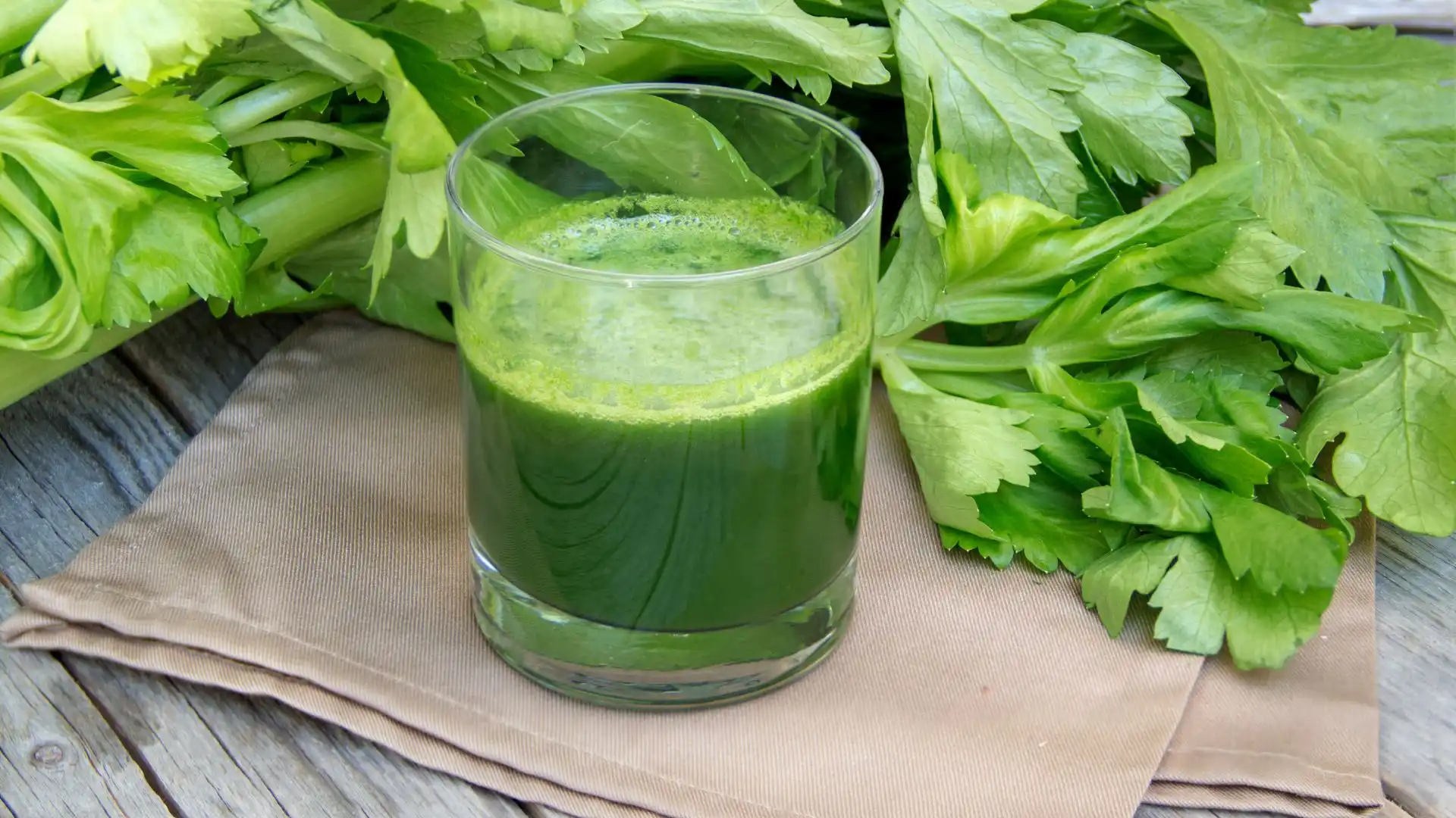 When it's time to cleanse you start with celery juice