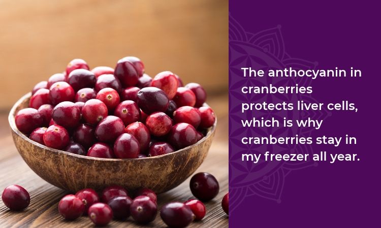 Cranberries are always in my freezer